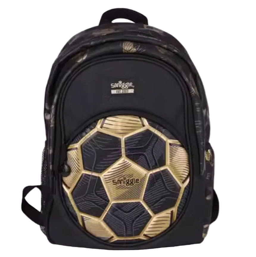 Smiggle Backpack Gold Football | (G1-G3) | 42cm