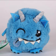 Smiggle Fluffy | Keychain | Bag Charm | Blue Monster
