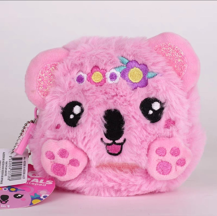 Smiggle Fluffy | Keychain | Bag Charm | Pink Bear