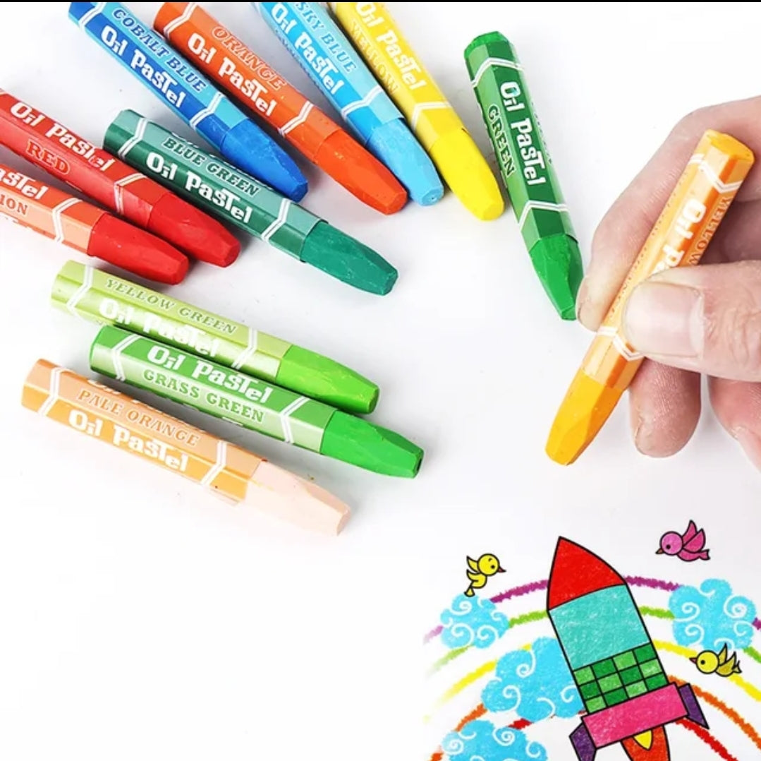 Custom Box 36 Colors Water Soluble Oil Pastels Set