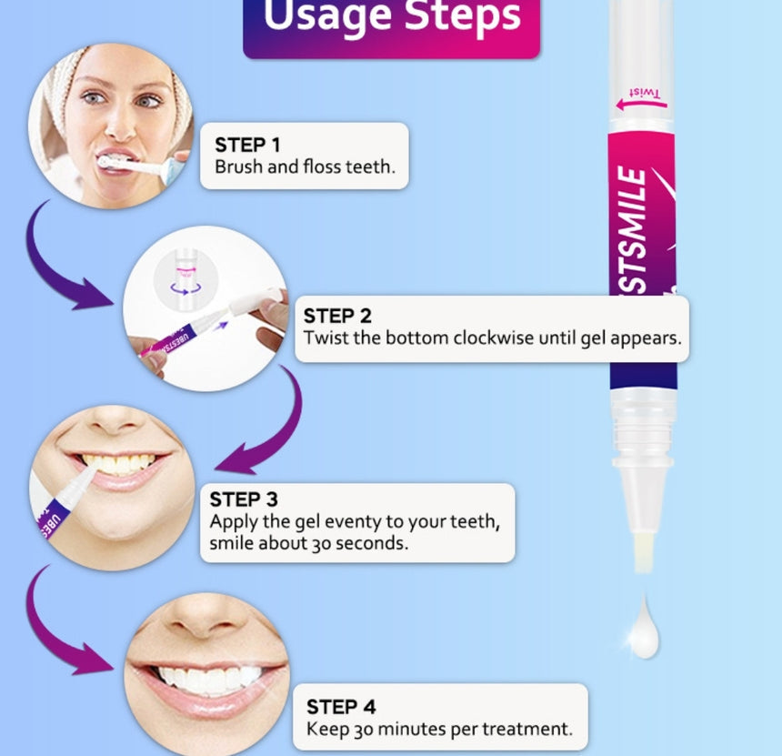 Ubestsmile Teeth Whitening Gel Pens – 4 Pens