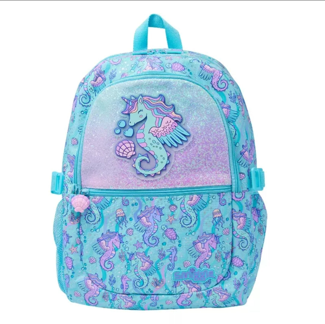 Smiggle Backpack Sea Horse | (G1-G3) | 42cm