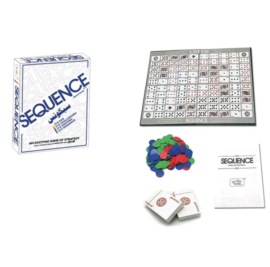 Sequence Card Game Party