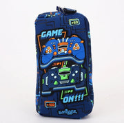 Smiggle Pencil Case Blue Game On 21cm