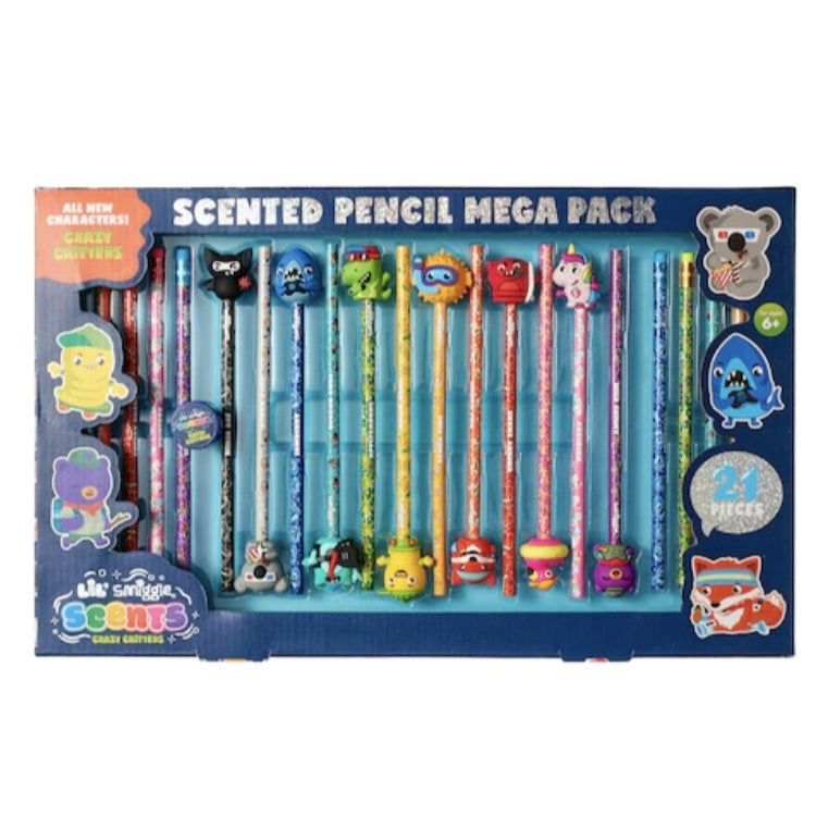 SMIGGLE Scented Pencil | Mega Pack-21 Pieces