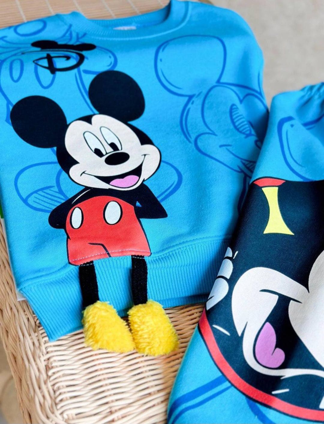 Kids’ 100% Cotton Mickey Mouse Outfit / 7–8Y