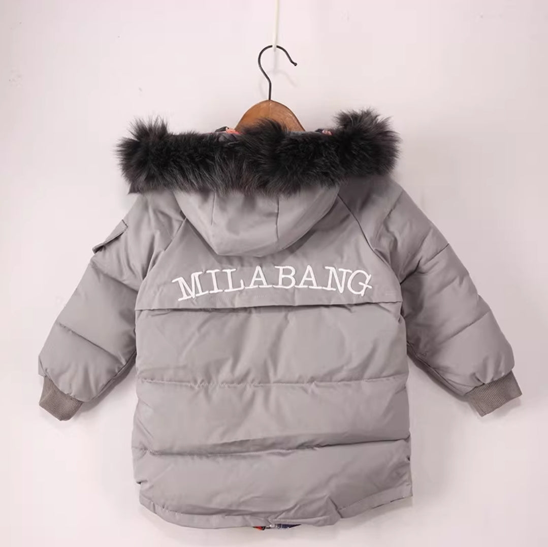 Very Warm 2 sides Jacket Boys and Girls Design 5-13y