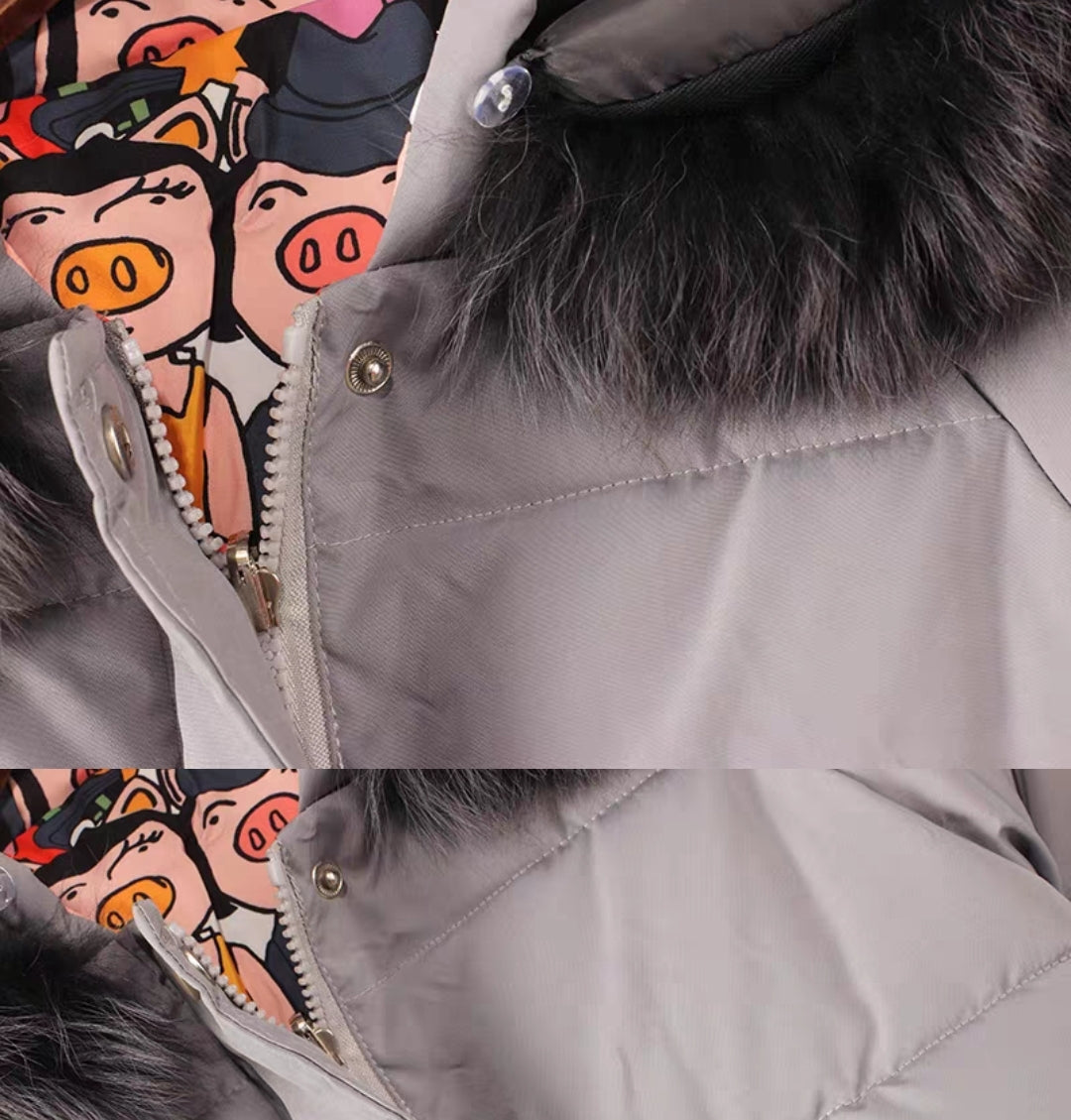 Very Warm 2 sides Jacket Boys and Girls Design 5-13y