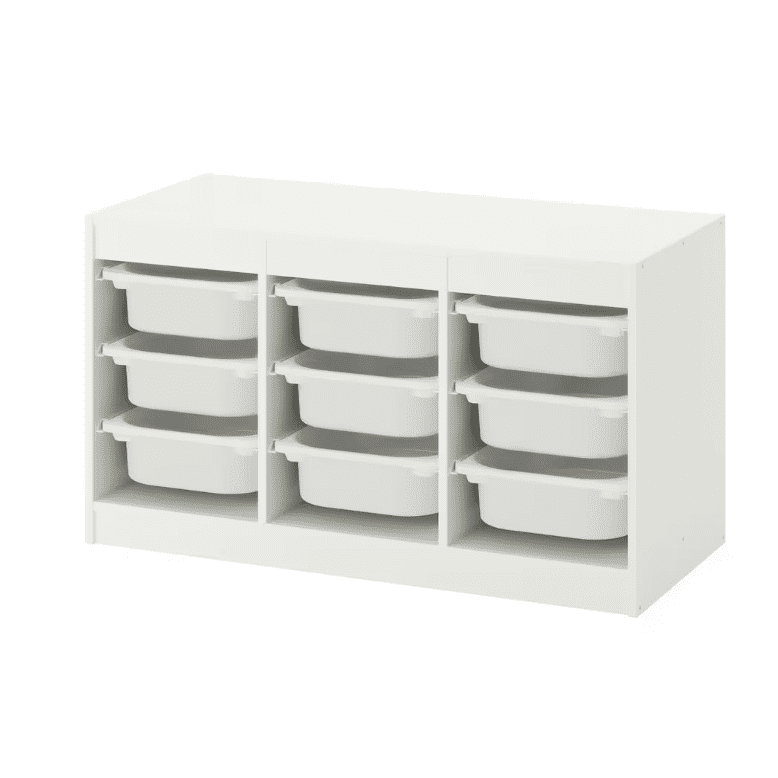 IKEA TROFAST Storage Combination 99x44x56 cm White