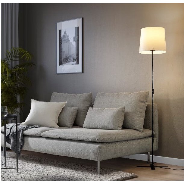 IKEA Floor Lamp 150 cm Black White