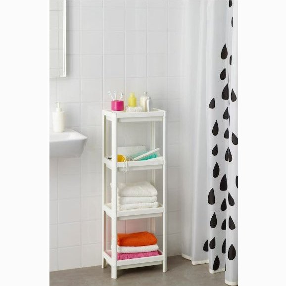 IKEA Shelf Unit 37x23x101 cm White