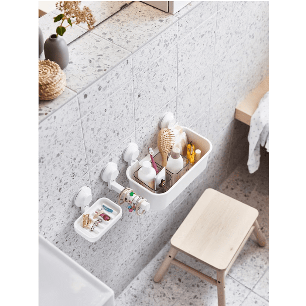 IKEA Waterproof Basket White