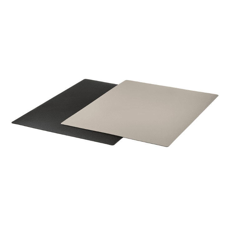 IKEA Bendable Chopping Board 28x36 cm Black Grey Beige