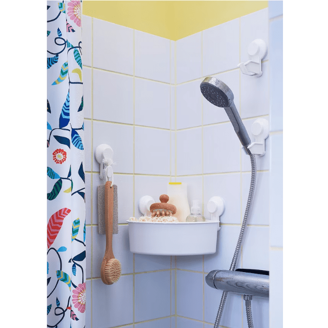 IKEA Corner Shelf Unit White