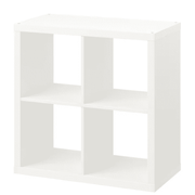 IKEA KALLAX Shelving unit, white, 77x77 cm
