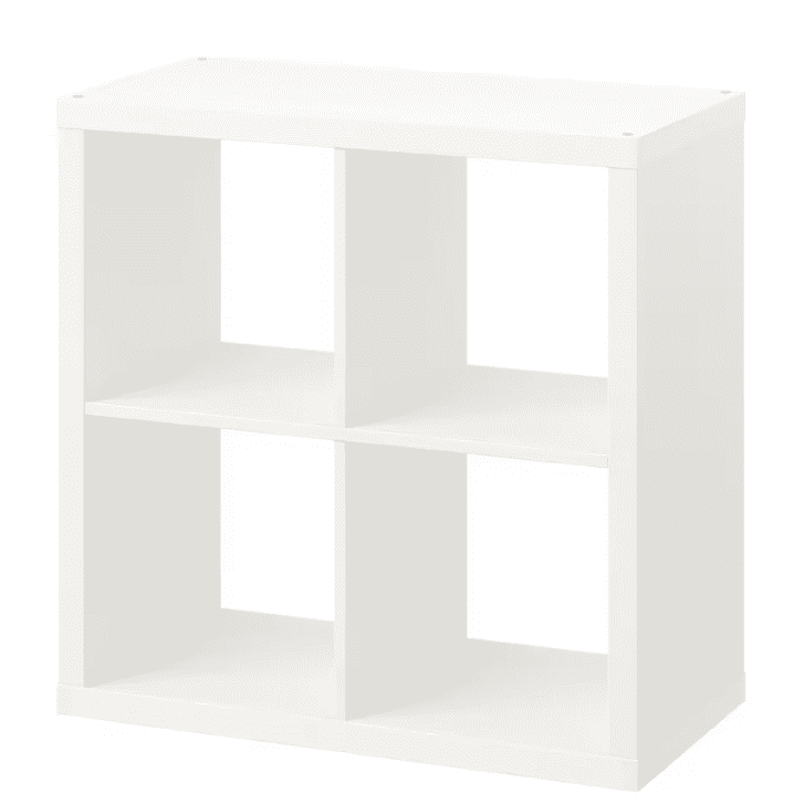IKEA KALLAX Shelving unit, white, 77x77 cm