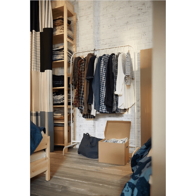 IKEA Clothes Rack 99x152 cm White