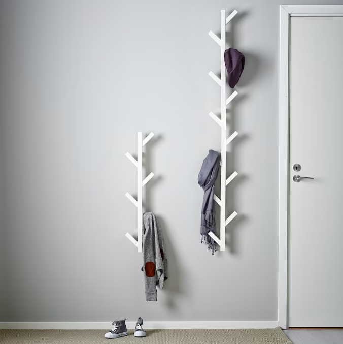 Hanger, white, 78 cm