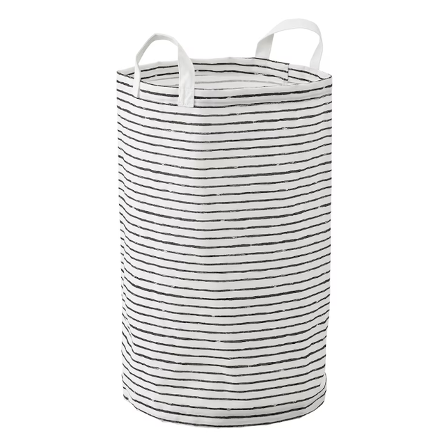IKEA Laundry Bag 60 Liter White Black