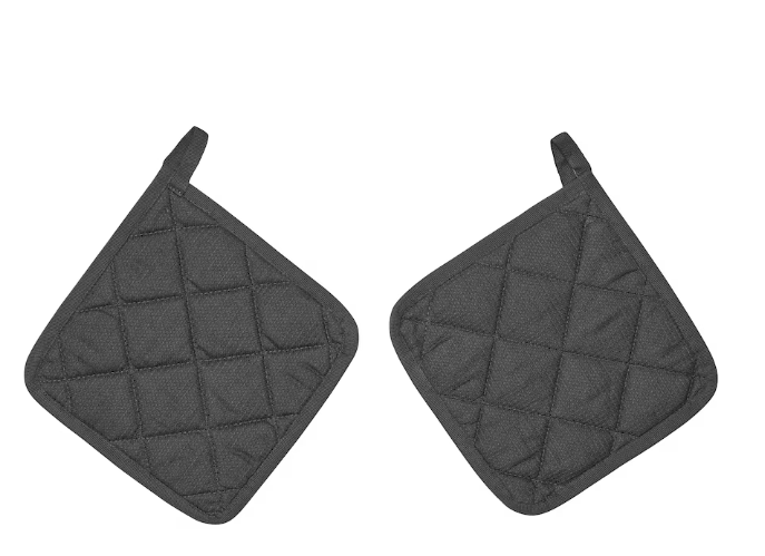 IKEA Polyester Pot Holder 21x21 cm Grey