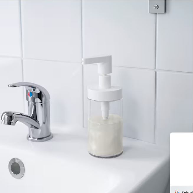 IKEA Soap dispenser, white