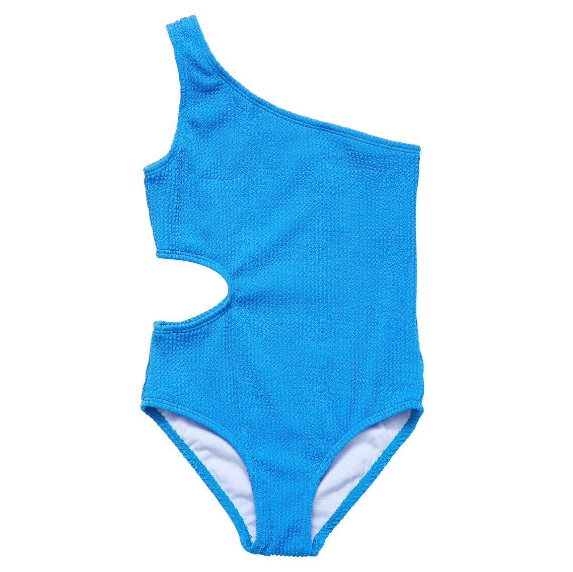 Marine Blue One Shoulder
