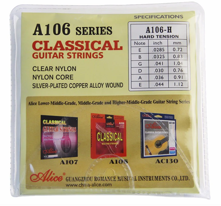 Alice Classic Guitar Strings Set