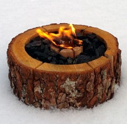 Round Eco Grill Wood 
