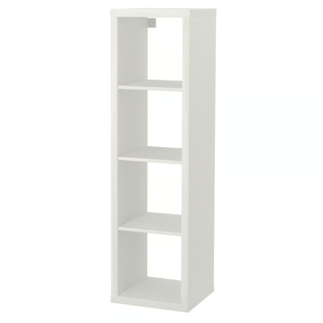 IKEA KALLAX Shelving unit, white, 42x147 cm