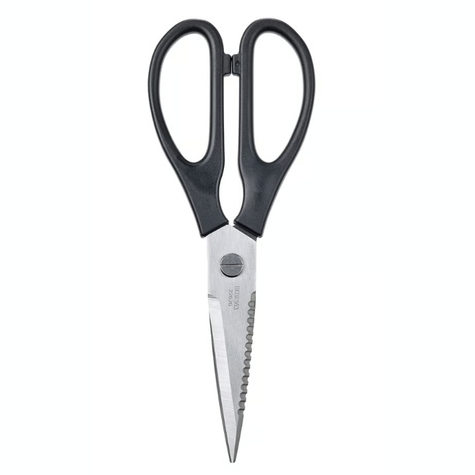 IKEA SVARTFISK Stainless Steel Kitchen Scissors Black