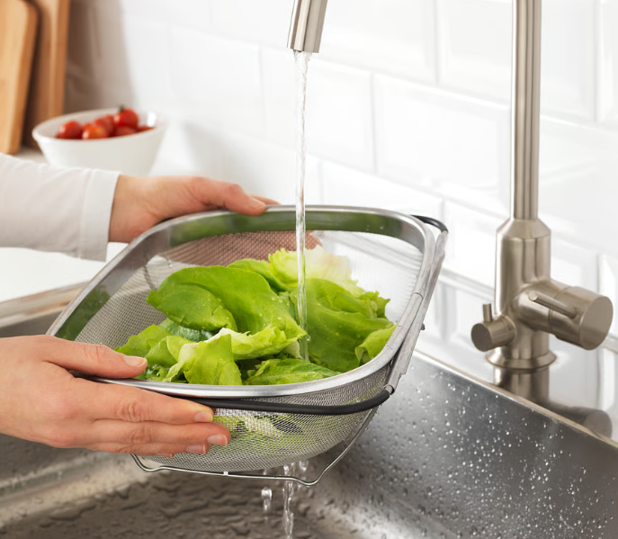 IKEA IDEALISK Stainless Steel Colander