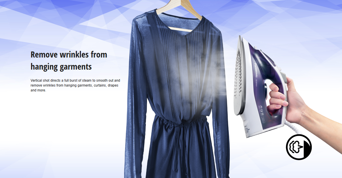 Panasonic Light & Easy 1800W Steam Iron