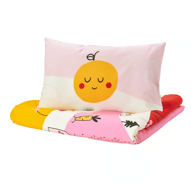 IKEA GRÖNFINK Duvet Cover And Pillowcase 35x55 cm