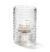 Candle Holder - Clear Typhoon - Spun Glass  Candle Holder - Clear Typhoon - Spun Glass Candle Holder - Clear Typhoon - Spun Glass The Chefs Warehouse By MG