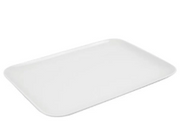 Rectangular Tray/Board - White Melamine 20x29cm  Rectangular Tray/Board - White Melamine 20x29cm Rectangular Tray/Board - White Melamine 20x29cm The Chefs Warehouse By MG