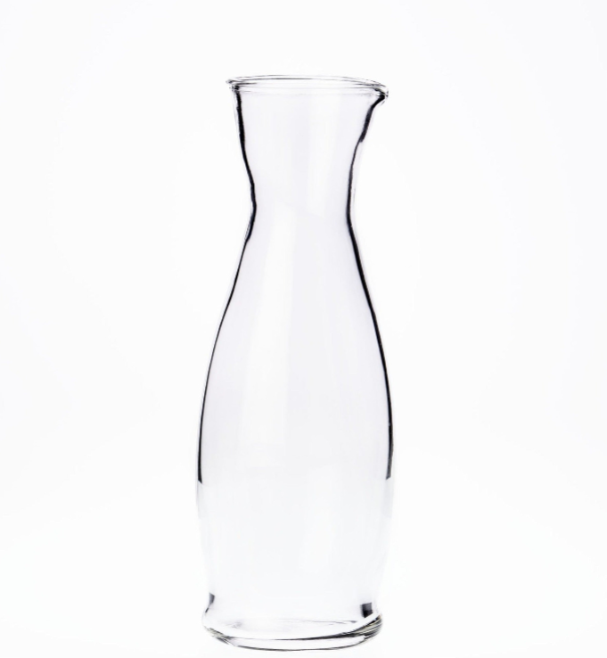 Carafe glass INDRO 1 L  Carafe glass INDRO 1 L Carafe glass INDRO 1 L The Chefs Warehouse By MG