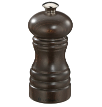 Salt Mill / Grinder - Berlin Dark Stained Wood 12cm  Salt Mill / Grinder - Berlin Dark Stained Wood 12cm Salt Mill / Grinder - Berlin Dark Stained Wood 12cm The Chefs Warehouse By MG