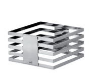Squareline Buffet stand 13.5cm - Stainless Steel Bright  Squareline Buffet stand 13.5cm - Stainless Steel Bright Squareline Buffet stand 13.5cm - Stainless Steel Bright The German Outlet