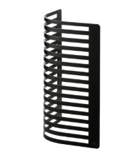 Curve Buffet stand 46.5cm - Stainless Steel Matt Black  Curve Buffet stand 46.5cm - Stainless Steel Matt Black Curve Buffet stand 46.5cm - Stainless Steel Matt Black The Chefs Warehouse By MG