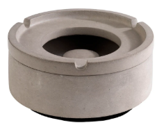 Ashtray Element, Concrete 10.5cm  Ashtray Element, Concrete 10.5cm Ashtray Element, Concrete 10.5cm The Chefs Warehouse By MG