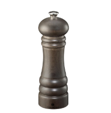 Salt Grinder Wood dark stained 18cm  Salt Grinder Wood dark stained 18cm Salt Grinder Wood dark stained 18cm The Chefs Warehouse By MG