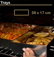 Rectangular Pan Tray Straight Edge 58x17cm  Rectangular Pan Tray Straight Edge 58x17cm Rectangular Pan Tray Straight Edge 58x17cm The Chefs Warehouse By MG