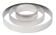 Round Ring frame S/S D 30cm  Round Ring frame S/S D 30cm Round Ring frame S/S D 30cm The Chefs Warehouse By MG