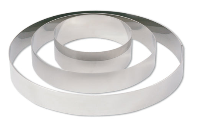 Round Ring frame S/S D 30cm  Round Ring frame S/S D 30cm Round Ring frame S/S D 30cm The Chefs Warehouse By MG