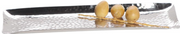 Rectangular Tray S/S Hammered 32.5x12cm  Rectangular Tray S/S Hammered 32.5x12cm Rectangular Tray S/S Hammered 32.5x12cm The Chefs Warehouse By MG
