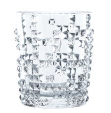 Punk Short Crystal Glass 348ml  Punk Short Crystal Glass 348ml Punk Short Crystal Glass 348ml The Chefs Warehouse By MG