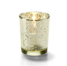 Candle Holder - Optic Block Glass Lamp Yellow  Candle Holder - Optic Block Glass Lamp Yellow Candle Holder - Optic Block Glass Lamp Yellow The Chefs Warehouse By MG