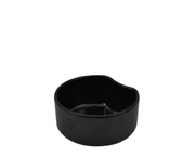 Miniature Crescent Dish- Black Melamine  Miniature Crescent Dish- Black Melamine Miniature Crescent Dish- Black Melamine The Chefs Warehouse By MG