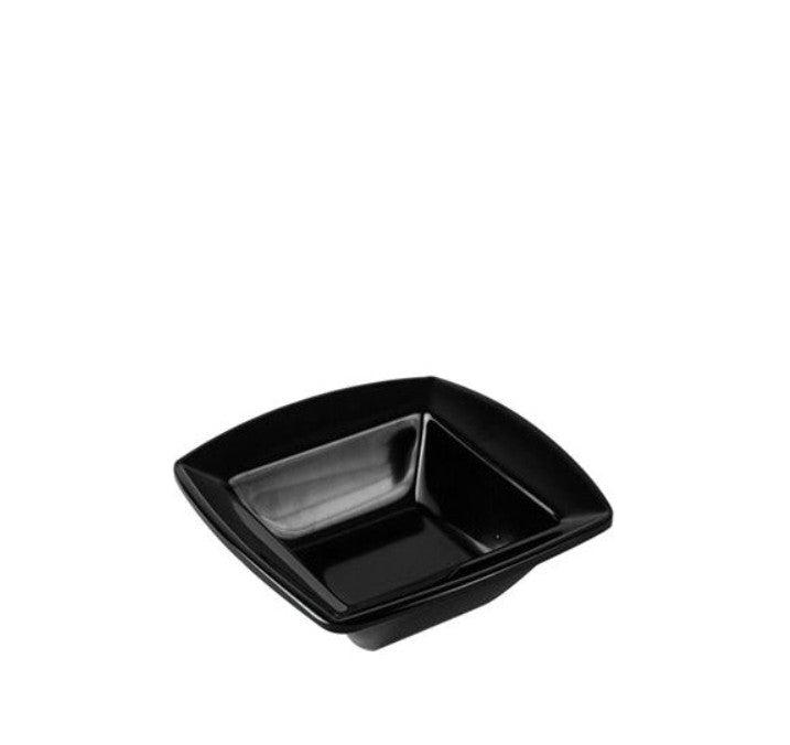 Small Square Bowl Black 60ml  Small Square Bowl Black 60ml Small Square Bowl Black 60ml The Chefs Warehouse By MG