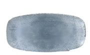 Platter Appetizers Rectangular - Raku Topaz Blue  Platter Appetizers Rectangular - Raku Topaz Blue Platter Appetizers Rectangular - Raku Topaz Blue The Chefs Warehouse By MG